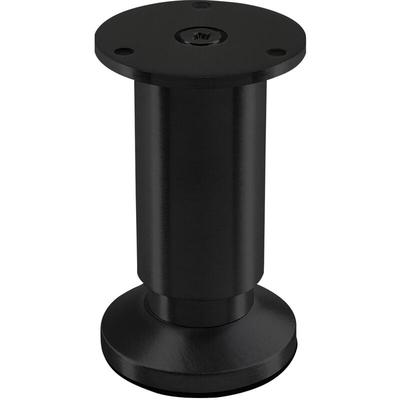 Möbelfuß alpha schwarz eloxiert Höhe 100 mm Image