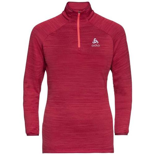 ODLO Damen Midlayer 1/2 zip MILLENNIUM EL, Größe XL in Rot