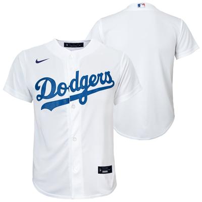 Los Angeles Dodgers Nike Offizielles Replica-Heimtrikot – Kinder Image