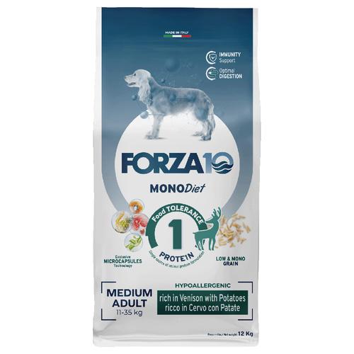 Sparpaket: 2x12kg Forza 10 Medium Diet mit Wild und Kartoffeln Hundefutter trocken