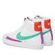 NIKE Damen Blazer Mid '77 Vintage Sneaker, White/Stadium Green-Picante RED, 42.5 EU