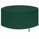 Garden Furniture Covers, Round Patio Furniture Set Covers Waterproof, Windproof, Anti-UV, Tear-Resistant 420D Oxford Outdoor Garden Table and Chair Cover - Green (220x95cm)