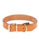 Heim Buffalo Leather Dog Collar Cognac - Size 55