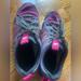 Adidas Shoes | Adidas Kanadia Tr7 Women’s Pink Black Sneakers Size 8 1/2 Running Shoes | Color: Black/Pink | Size: 8.5