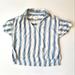 American Eagle Outfitters Tops | American Eagle Outfitters Stripe Loose Fit Top | Color: Blue/White | Size: M