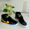 Nike Shoes | Nike Blazers “Peace, Love,Basketball” Mens Size 9.5 Ladies 11 | Color: Black | Size: 9.5