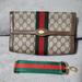 Gucci Bags | Gucci Ophidia Clutch | Color: Brown/Gold | Size: Approx. 9.5 X 6 X 2.75"