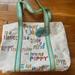 Coach Bags | Coach Poppy Spotlight Tote Bag Canvas Glam Shoulder Shopper Bag 14986 | Color: White | Size: Os