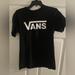 Vans Shirts | Black Classic Vans T-Shirt | Color: Black/White | Size: S