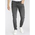 Slim-fit-Jeans PEPE JEANS "Hatch" Gr. 31, Länge 34, grau (grey) Herren Jeans Slim Fit