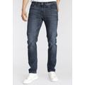 Slim-fit-Jeans PEPE JEANS "CANE" Gr. 31, Länge 34, blau (dark blue) Herren Jeans Slim Fit