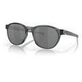 Oakley OO9126F Reedmace A Sunglasses - Men's Crystal Black Frame Prizm Black Polarized Lens Asian Fit 54 OO9126F-912606-54