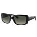Ray-Ban RB4389 Sunglasses - Women's Black Frame Grey Gradient Lens 55 RB4389-601-71-55