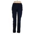 James Jeans Jeans - High Rise Skinny Leg Denim: Blue Bottoms - Women's Size 31 - Dark Wash