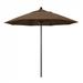 California Umbrella 9' Venture Series Patio Umbrella With Bronze Aluminum Pole Fiberglass Ribs Push Lift With Sunbrella 1A Cocoa Fabric - California Umbrella ALTO908117-5425