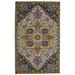 Boho Evreux Yellow/Pink Hand-Tufted Wool Area Rug 5'x8' - Amer Rug BOH30508