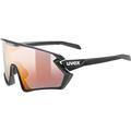 Uvex Sportstyle 231 2.0 P Sportbrille (Größe One Size, schwarz)