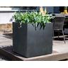 fleur ami »Division Lite« Outdoor Pflanzwürfel concrete anthracite 40x40 cm