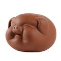 NUOLUX 1pc Archaistic Little Pig Adornment Lovely Pig Tea Pet Decoration Tea Ceremony Decoration