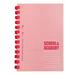 Spiral Lined Notebook Journals Notebooks Soft Cover Notebook 120 Pages Lined Paper for Gifts Office School Supplies Pink Pinkï¼ŒG26370