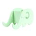 NUOLUX Multi-functional Storage Box Elephant Shaped Tablet Desk Bracket Pen Pencil Holder Desk Organizer with Cell Phone Stand (Green)