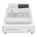 Oukaning 47 Keys Electronic Cash Register with Flat Keyboard Thermal Printer 6 Digits LED Commercial Use for Retail/Supermarkets