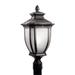 Kichler Salisbury Single Light 22" Tall Outdoor Post Light with Linen