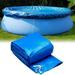 Swimming Pool Cover Durable Multifunctional Reusable Affordable Pool Cover Domestic 10FT Round Blue