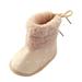 Relanfenk Baby Shoes Girls Boys Soft Booties Snow Boots Toddler Warming Shoes