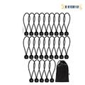 Ball Bungee Cords 6 Inch Short Bungee Balls Heavy Duty 25 Pack