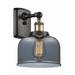 Innovations Lighting - Bell - 1 Light Wall Sconce In Industrial Style-13 Inches
