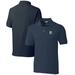 Men's Cutter & Buck Navy Detroit Tigers Big Tall Advantage Tri-Blend Pique Polo