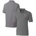 Men's Cutter & Buck Gray Minnesota Twins Big Tall Advantage Tri-Blend Pique Polo