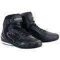 Alpinestars Faster 3 Rideknit Motorcycle Shoes Black/Gray 13 USA