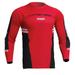 Thor Intense Assist Berm Mens LS MTB Mountain Bike Jersey Red/Black LG