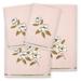 Linum Home Textiles 4 Piece Towel Set Terry Cloth/Turkish Cotton in Pink/White | 27 W in | Wayfair EDR30-2BT2HT-MAGGIE