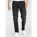 Regular-fit-Jeans PEPE JEANS "Spike" Gr. 34, Länge 32, schwarz (black washed) Herren Jeans Regular Fit