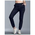 Sweathose TRIGEMA "TRIGEMA Jogginghose aus Biobaumwolle" Gr. XXL, US-Größen, blau (navy) Damen Hosen Freizeithosen