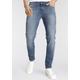 Skinny-fit-Jeans PEPE JEANS "Finsbury" Gr. 34, Länge 34, blau (medium blue) Herren Jeans Skinny-Jeans