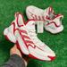 Adidas Shoes | Adidas Impact Flx Low Mens Football Training Shoes White Red Gv6768 New Sz 11 | Color: Red/White | Size: 11