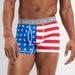 American Eagle Outfitters Underwear & Socks | Aeo Stars+Stripes 3" Classic Trunk Boxer Briefs Xl 2 Pack Nwt | Color: Blue/Red | Size: Xl