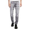 Straight-Jeans RUSTY NEAL "ODAR", Herren, Gr. 32, US-Größen, grau, 98% Baumwolle, 2% Elasthan, unifarben, casual, Jeans, Mit farblich abgesetzten Ziernähten