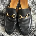 Gucci Shoes | Gucci Princetown Leather Slippers In Black | Color: Black | Size: 7