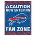 Buffalo Bills 13" x 20" Fan Zone Metal Sign