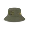 Men's New Era Green Cleveland Guardians 2023 Armed Forces Day Bucket Hat