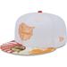 Men's New Era White/Orange Chicago White Sox Flamingo 59FIFTY Fitted Hat