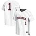 Youth GameDay Greats #1 White Virginia Cavaliers Lightweight Baseball Jersey