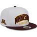 Men's New Era White/Maroon Minnesota Golden Gophers Two-Tone Layer 9FIFTY Snapback Hat