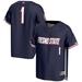 Youth GameDay Greats #1 Navy Fresno State Bulldogs Lightweight Baseball Jersey