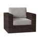 Woodard Montecito Swivel Patio Chair w/ Cushions Wicker/Rattan | 26 H x 41 W x 38 D in | Wayfair S511015-20C/082